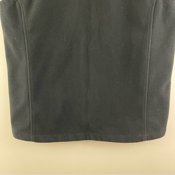 THE NORTH FACE Men’s TNF Black Fleece WindWall Mock Neck Sleeveless Vest - Picture 14 of 15